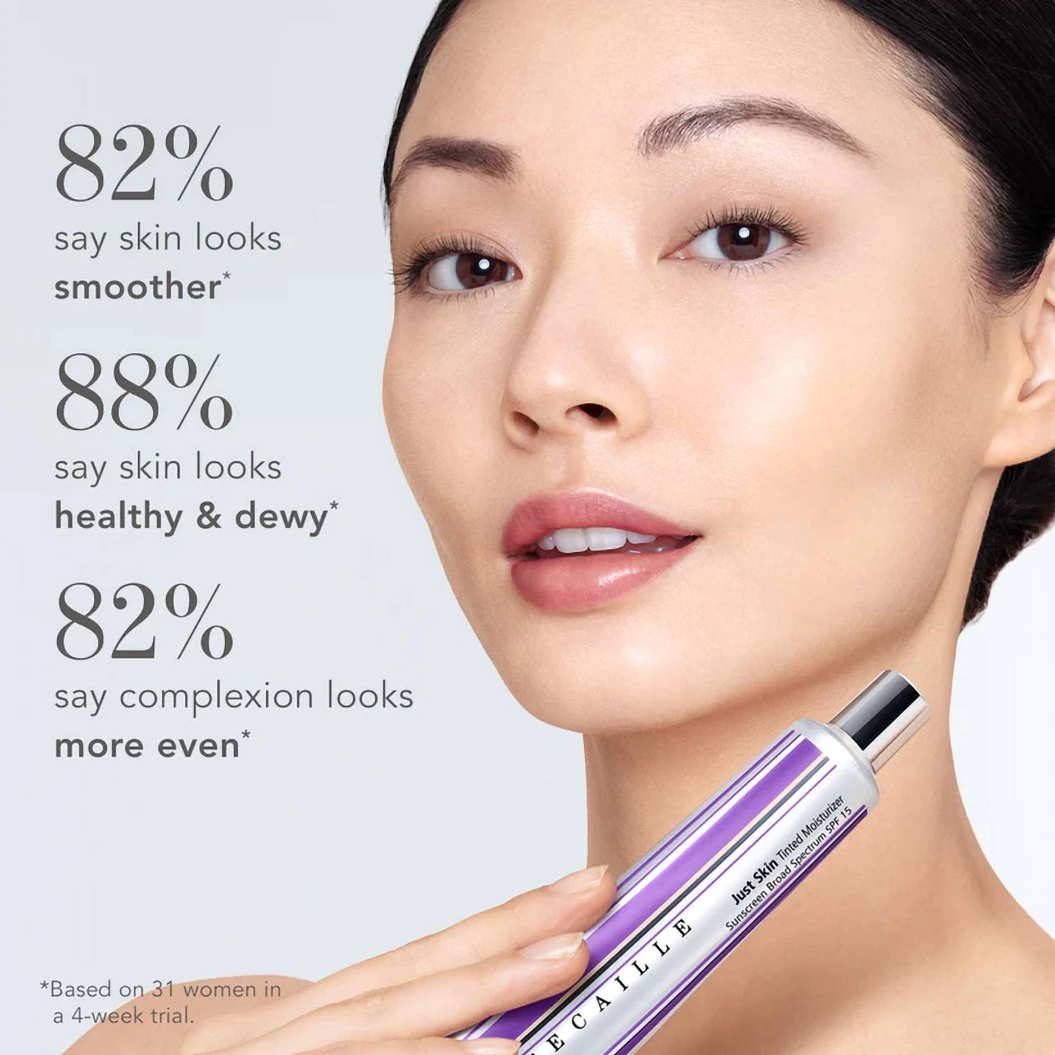 1828 Just Skin Tinted Moisturizer Spf 15 In Aura