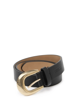 35mm Black Western Belt