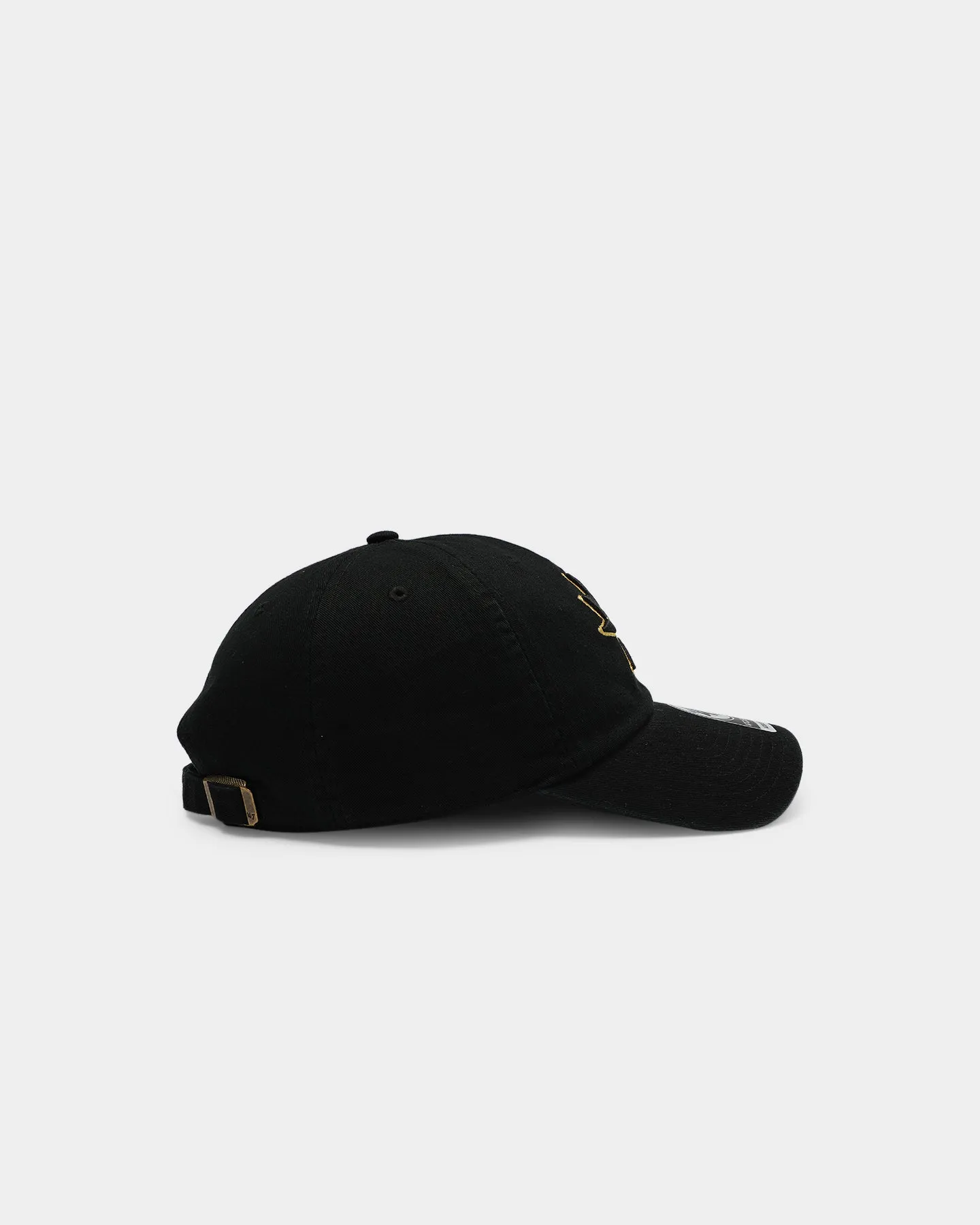 47 Brand San Jose Sharks Clean Up Strapback Black/Gold