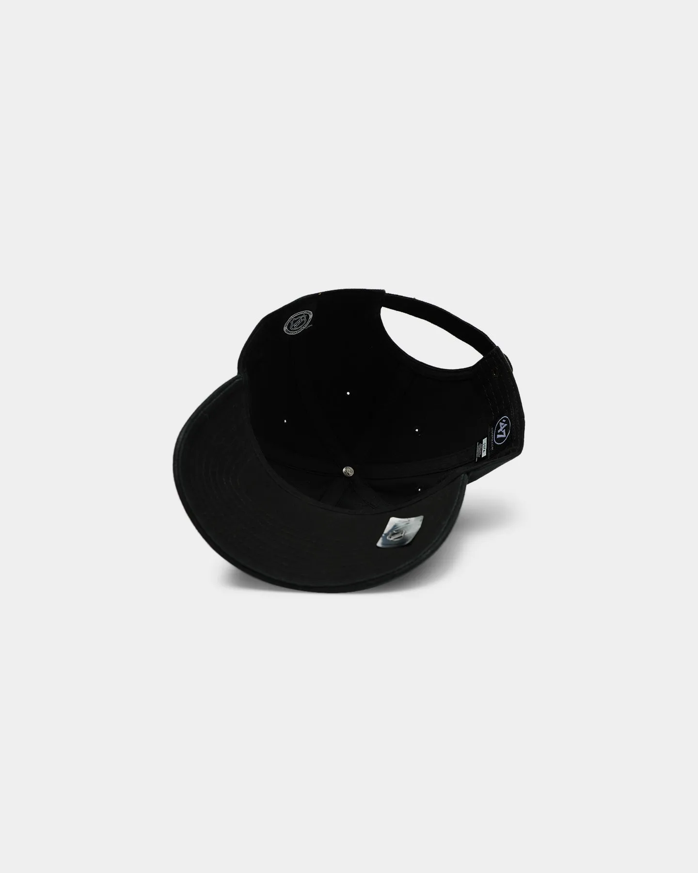 47 Brand San Jose Sharks Clean Up Strapback Black/Gold