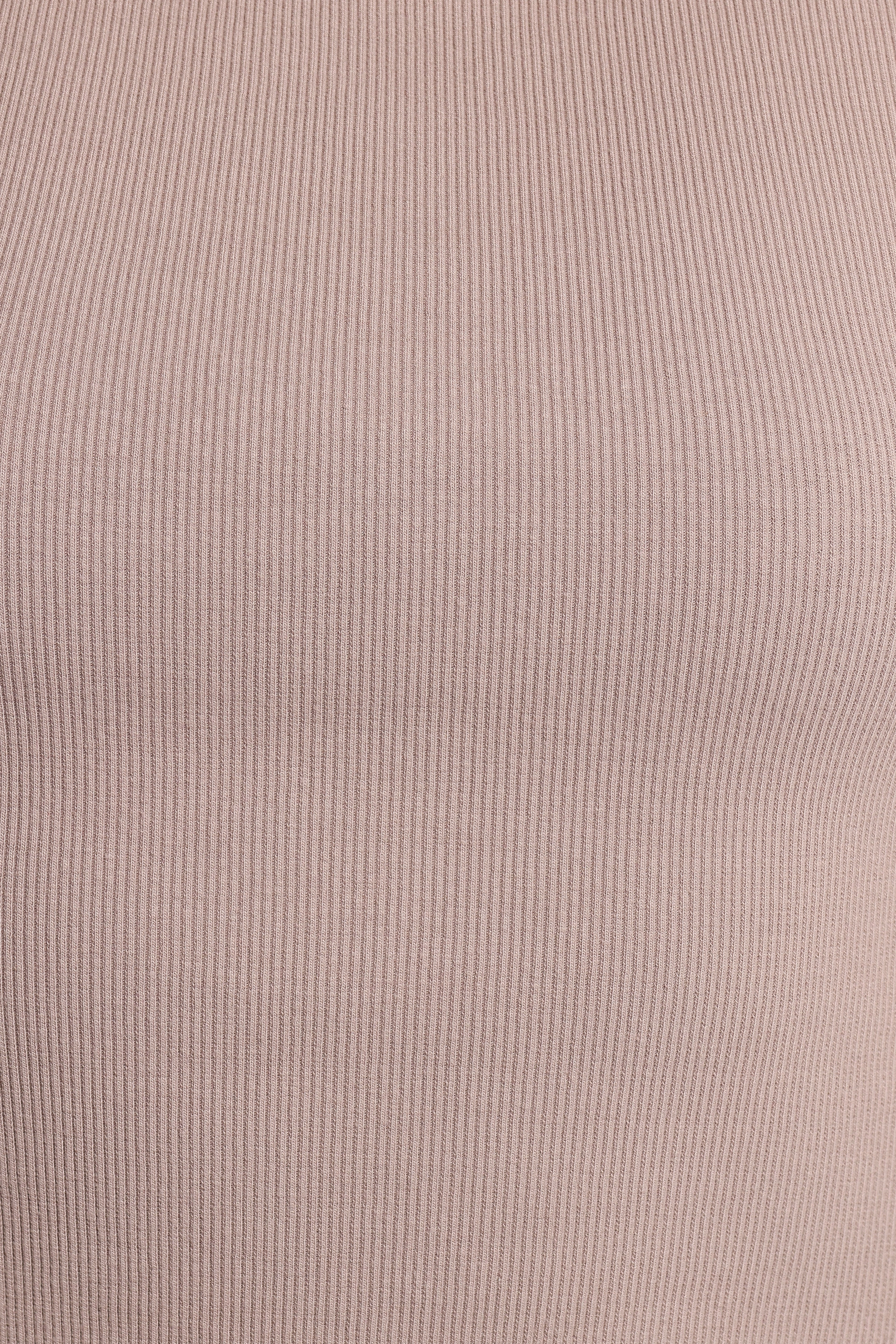 Abrand Heather Top - Mushroom