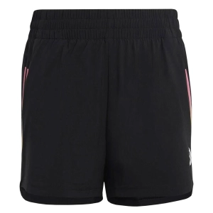 adidas - Girls' (Junior) 3-Stripes Woven Shorts (IC0347)
