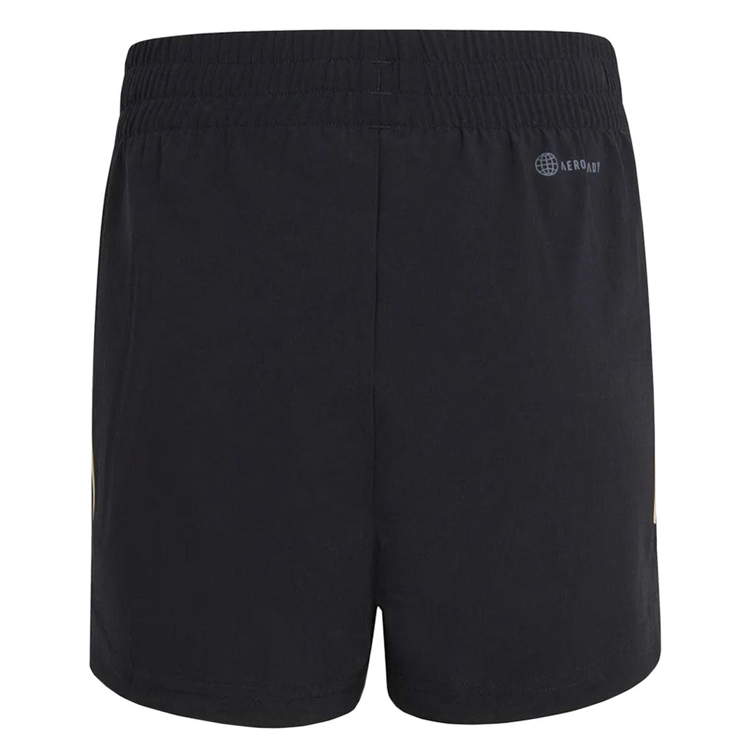 adidas - Girls' (Junior) 3-Stripes Woven Shorts (IC0347)