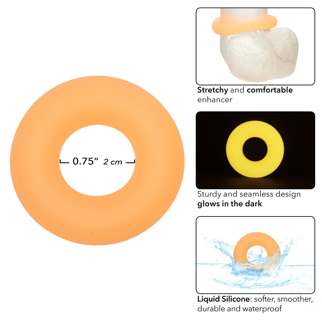 Alpha™ Glow-In-The-Dark Liquid Silicone Prolong
