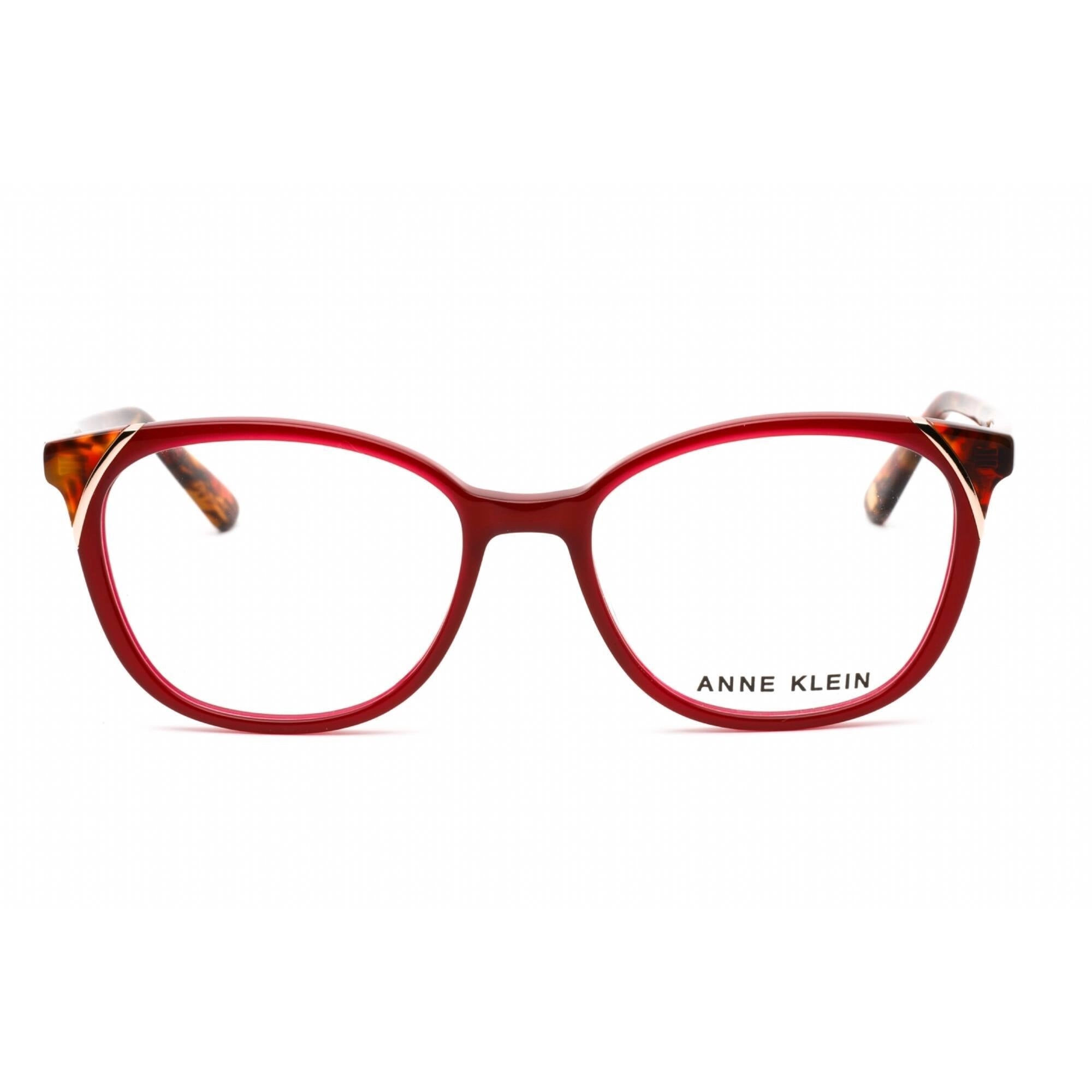 Anne Klein Men's Eyeglasses - Merlot Cat Eye Full Rim Plastic Frame | AK5082 603
