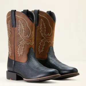Ariat Mens 10053659 Sport Stratten in Black and Hawthorn Chestnut
