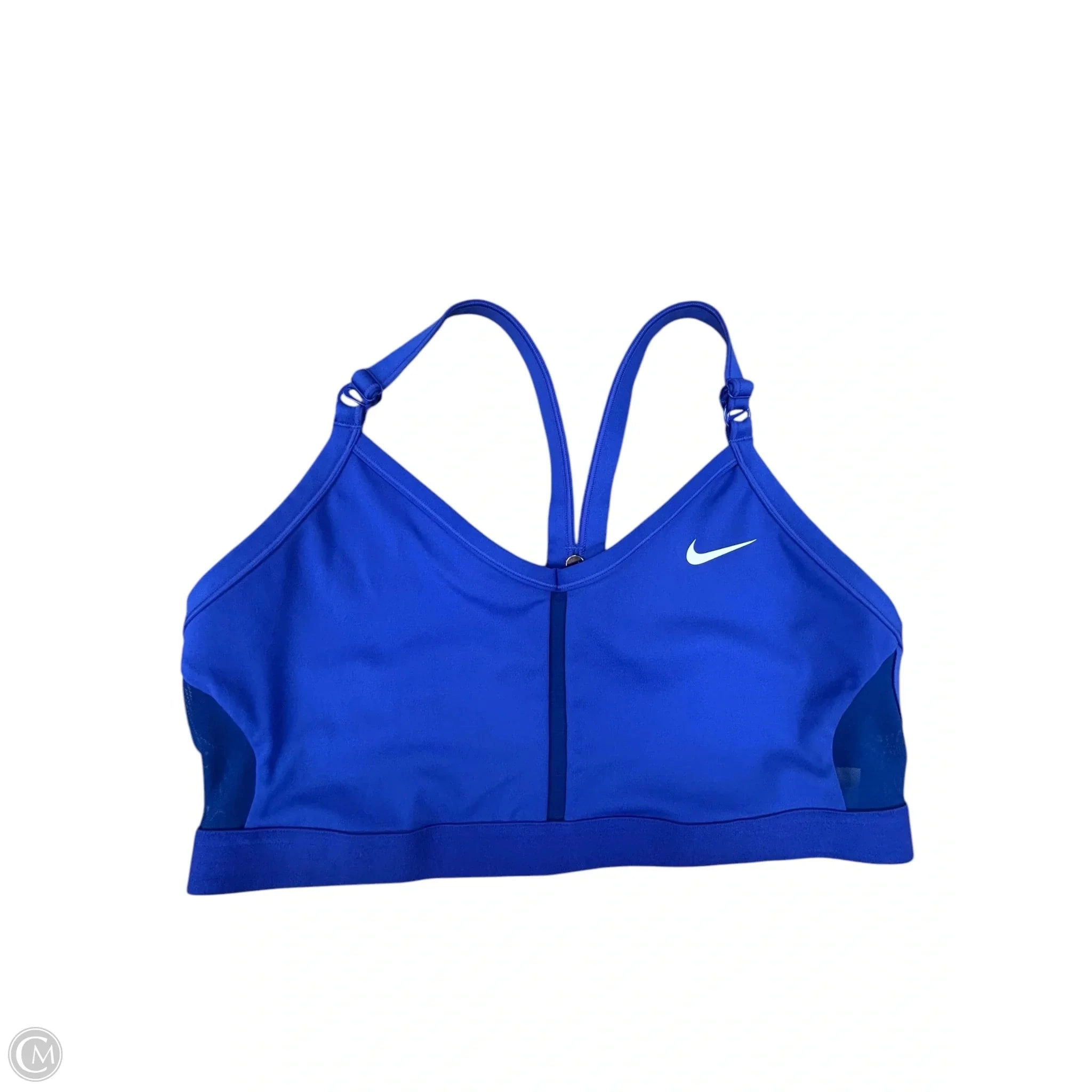 Athletic Bra By Nike Apparel In Blue, Size: 1x