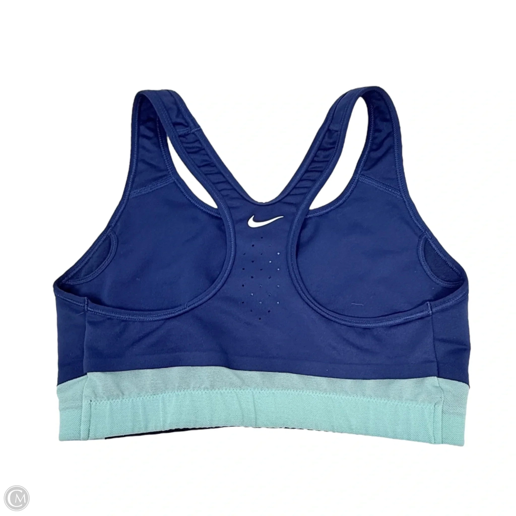 Athletic Bra By Nike Apparel In Blue, Size: M
