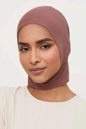 Bamboo Jersey Mini Full Coverage Undercap - Cocoa