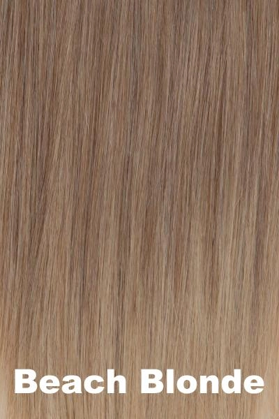 Belle Tress Wigs Toppers - Premium Remy Human Hair Lace Front Mono Top 18" (#1001)