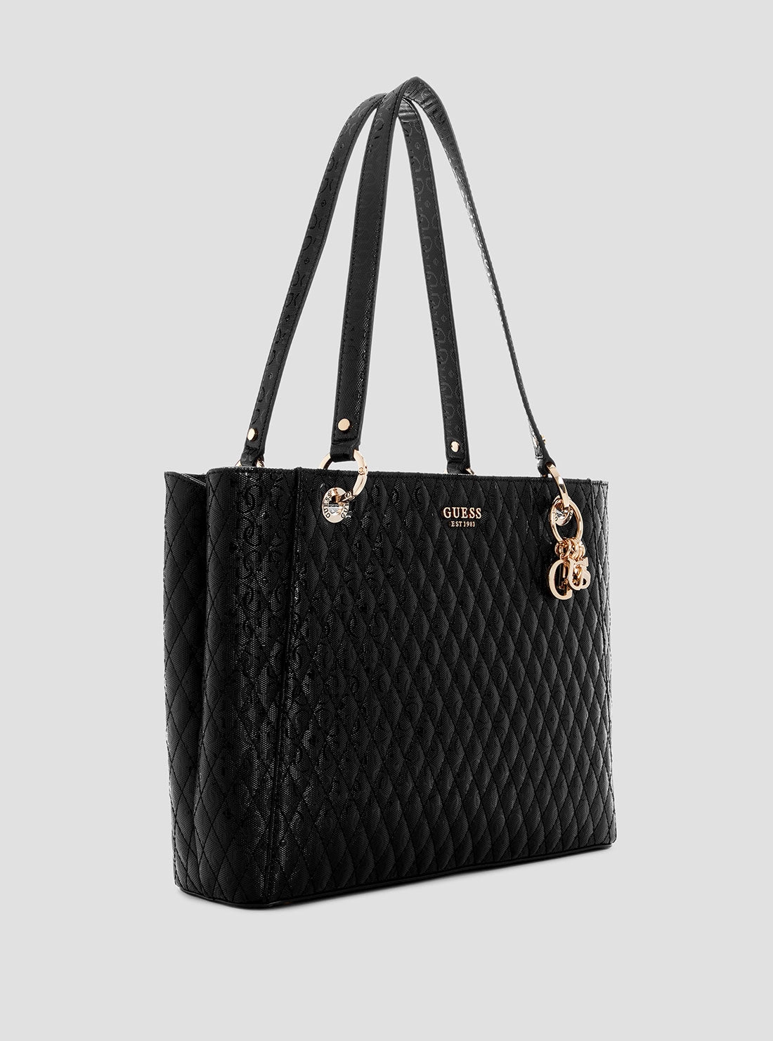 Black Betula Noel Tote Bag