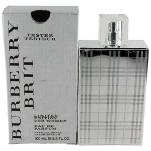 BURBERRY BRIT Limited Edition 2010 EDP Perfume 3.3 / 3.4 oz NEW tester WITH CAP
