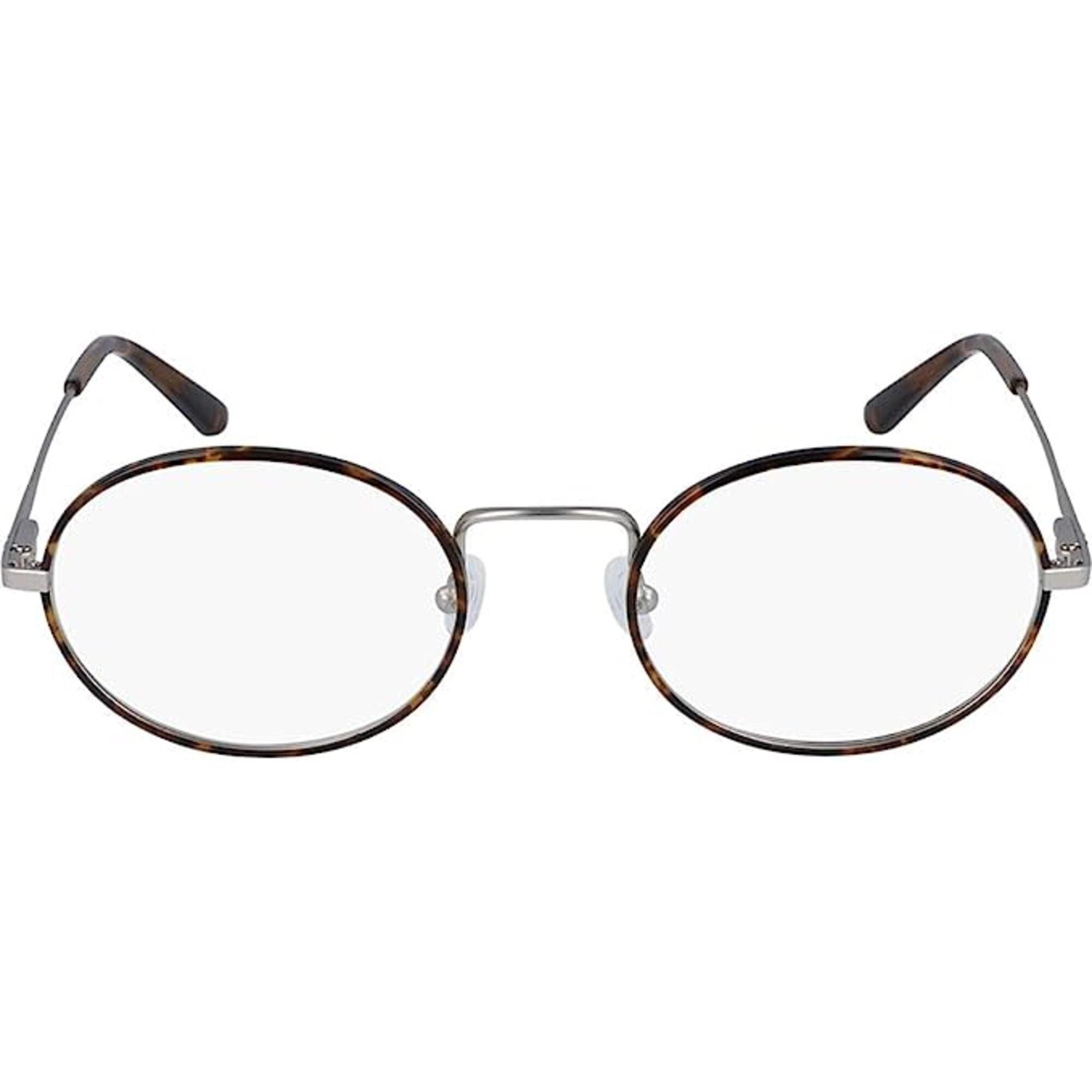 Calvin Klein Men's Eyeglasses - Honey Tortoise Metal Round | CALVIN KLEIN CK20115 282
