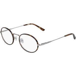 Calvin Klein Men's Eyeglasses - Honey Tortoise Metal Round | CALVIN KLEIN CK20115 282