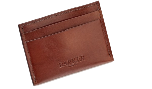 Card Holder Straight - Rosewood Calf