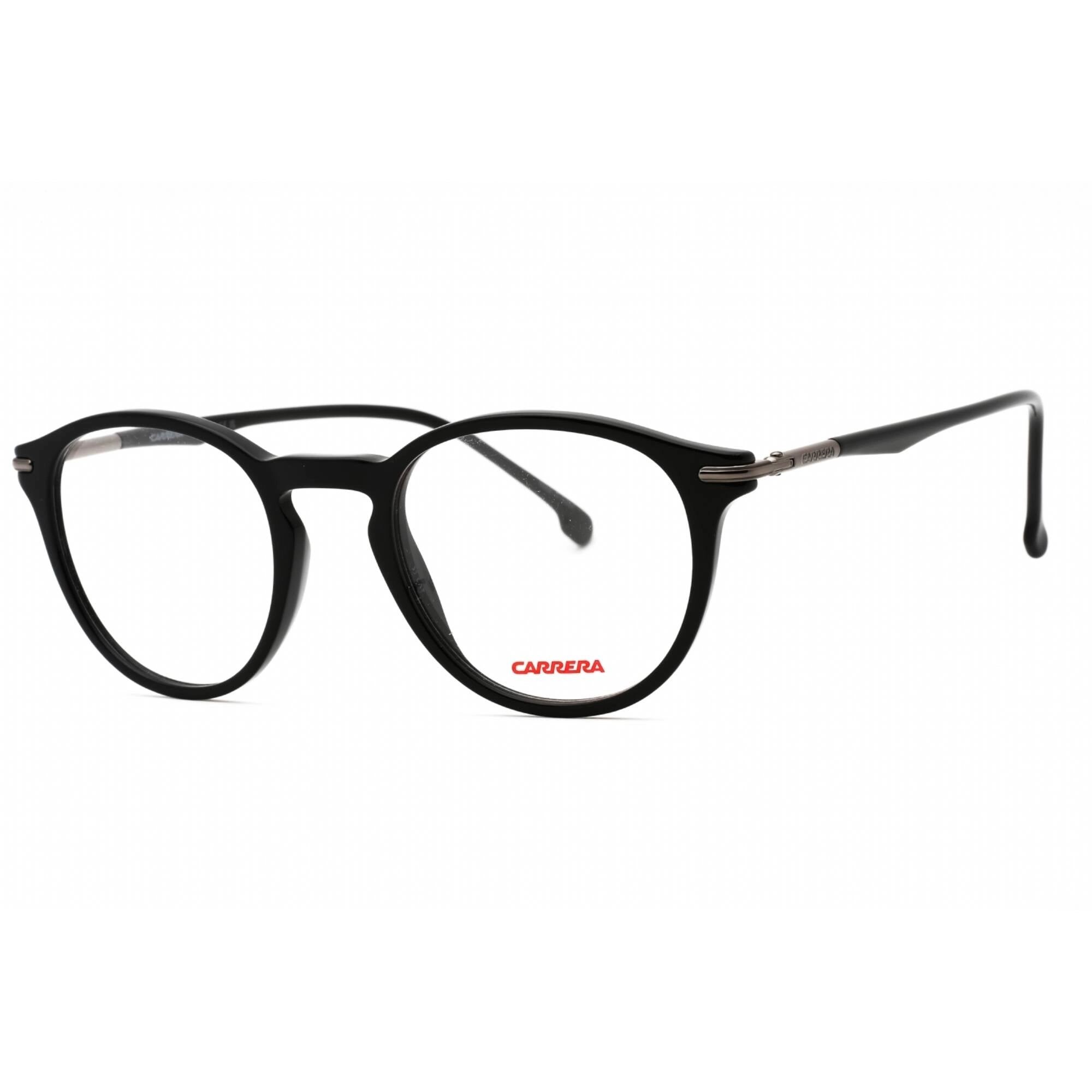 Carrera Men's Eyeglasses - Black Round Plastic Full Rim Frame | CARRERA 284 0807 00