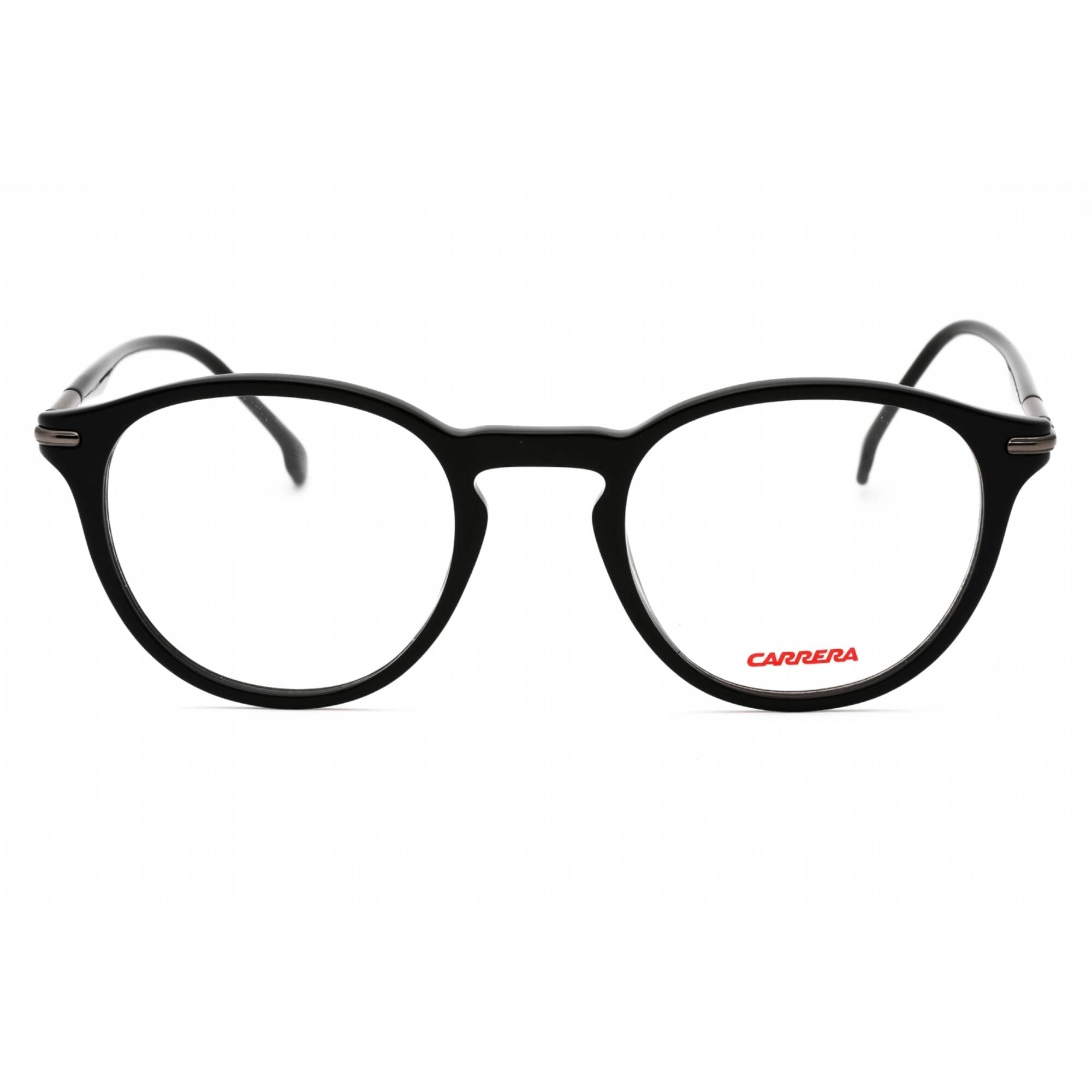 Carrera Men's Eyeglasses - Black Round Plastic Full Rim Frame | CARRERA 284 0807 00