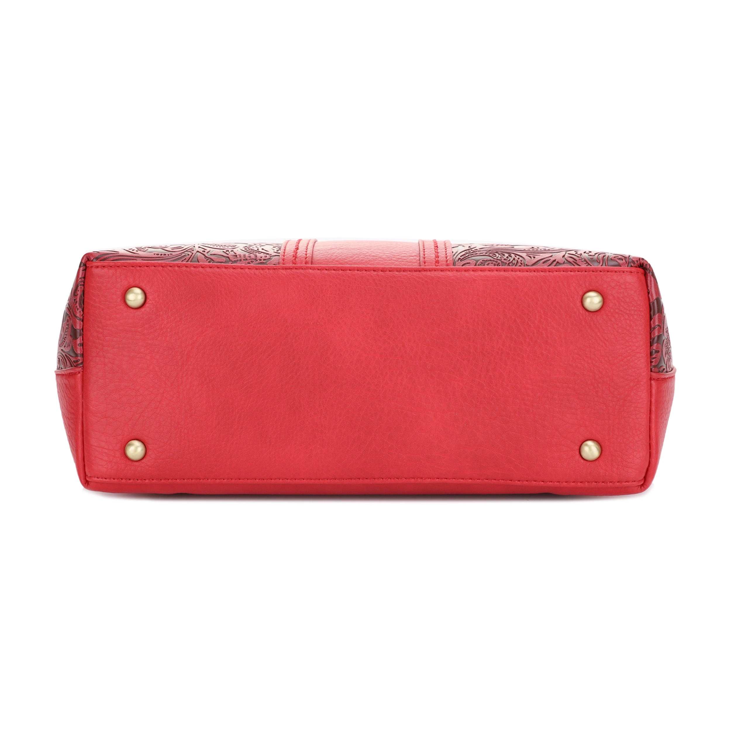 Cassidy Concealed Carry Tooled Tote Bag with Matching Wallet