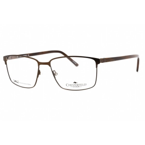 Chesterfield Men's Eyeglasses - Brown Full Rim Rectangular Frame | CH 78XL 009Q 00