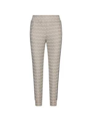 Chevron Pull On Side Pipping Jogger Pant- Sale