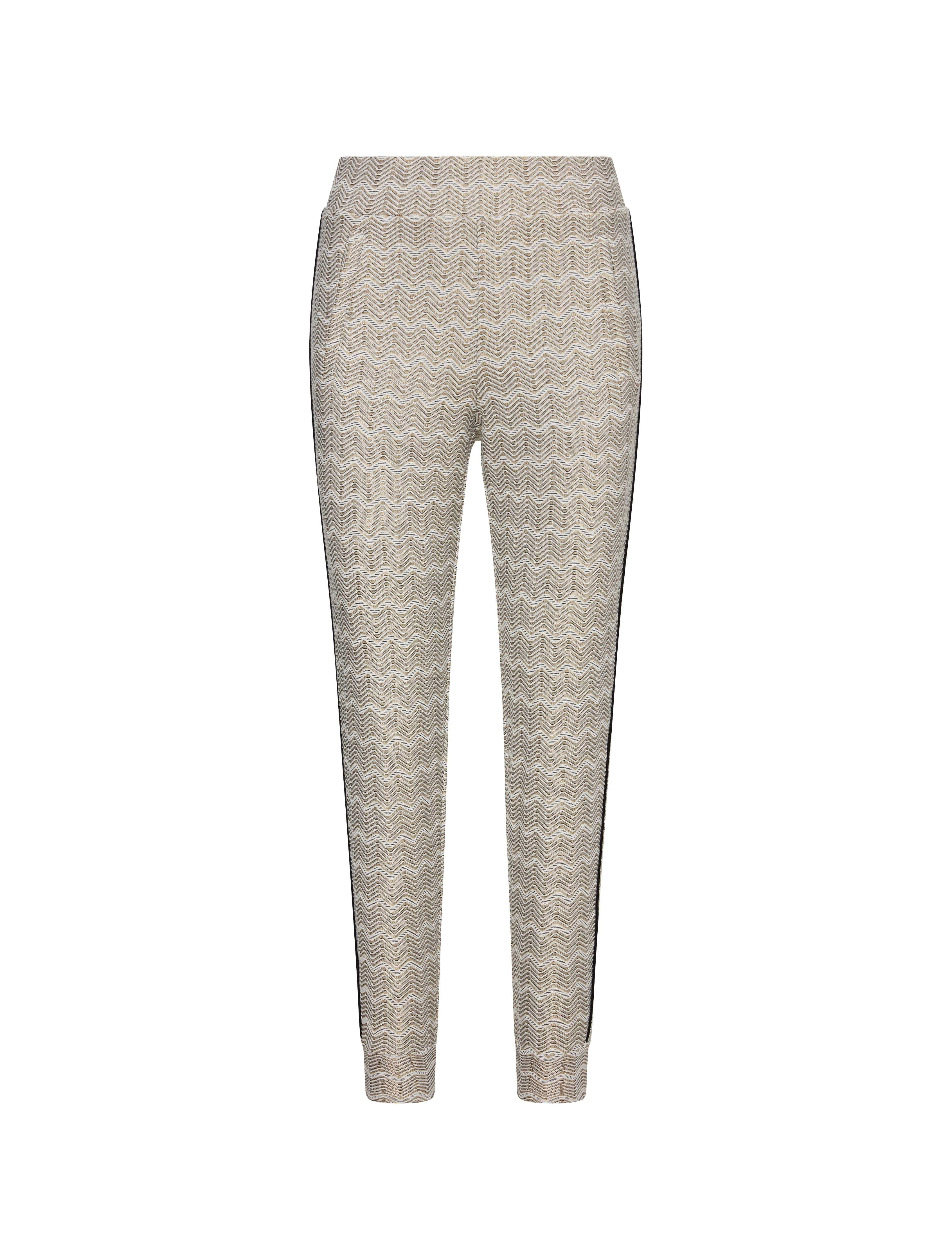 Chevron Pull On Side Pipping Jogger Pant- Sale
