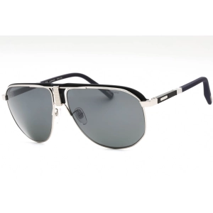 Chopard Men's Sunglasses - Shiny Palladium Metal Pilot Full Rim Frame | SCHF82 579P