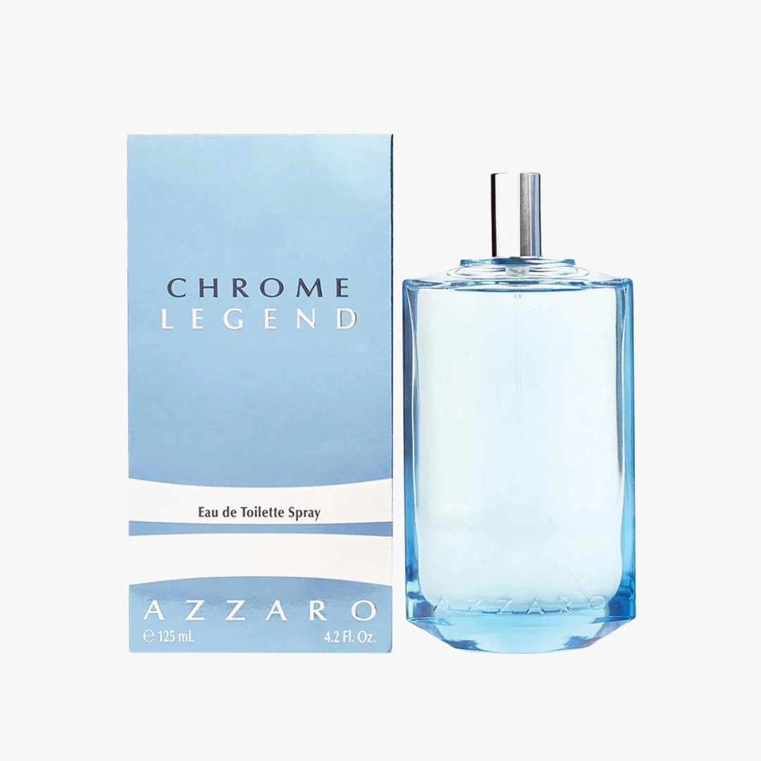 Chrome Legend For Men By Azzaro Eau de Toilette Spray 4.2 oz