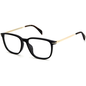 David Beckham Men's Eyeglasses - Black Gold Plastic/Metal Frame | DB-7074/F 02M2