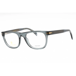 David Beckham Men's Eyeglasses - Grey Rectangular Full Rim Frame | DB 7085 0KB7 00