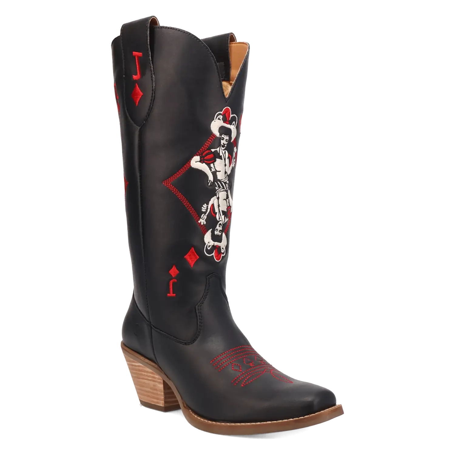 Dingo Jack of Diamonds - Women's Leather Cowgirl Boots