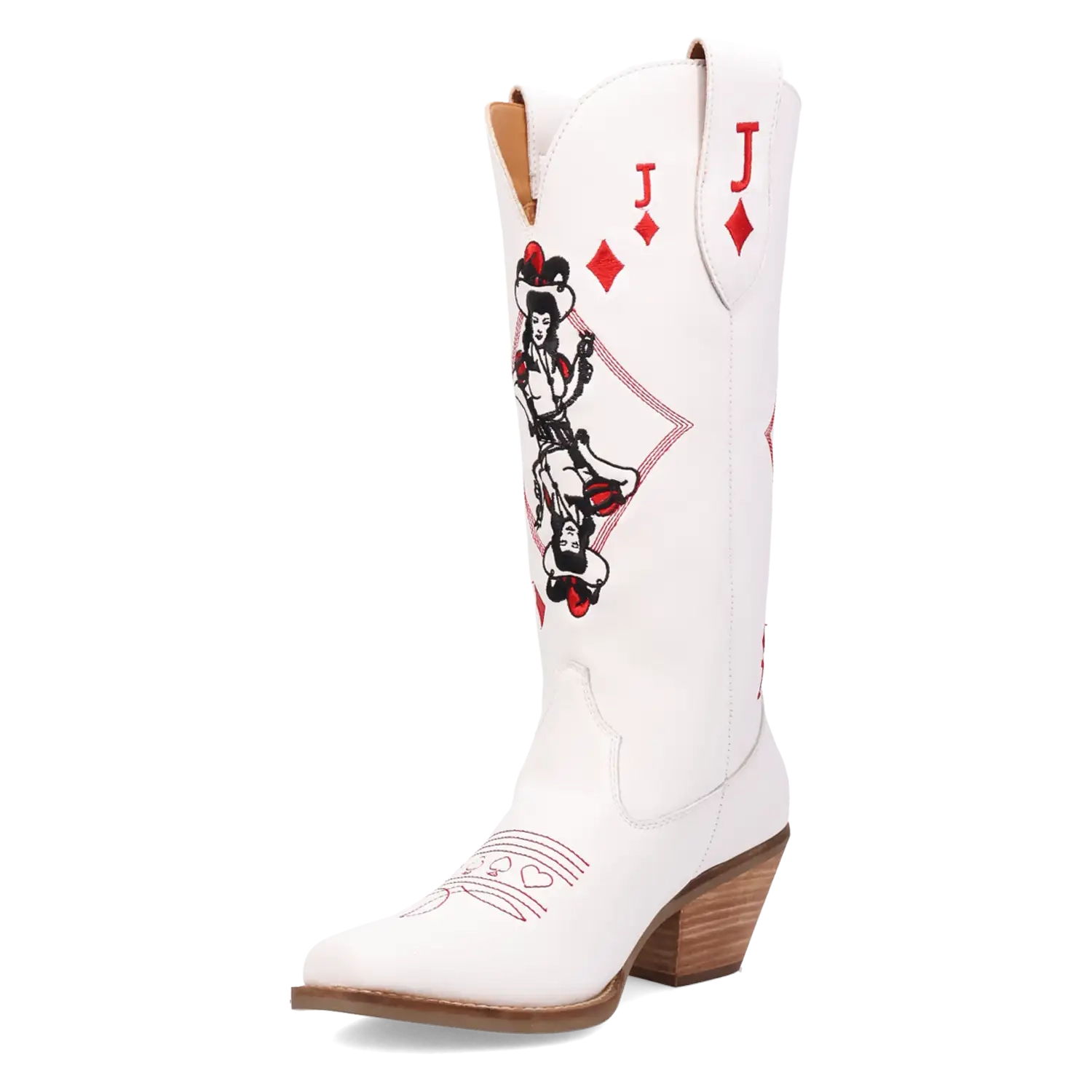 Dingo Jack of Diamonds - Women's Leather Cowgirl Boots