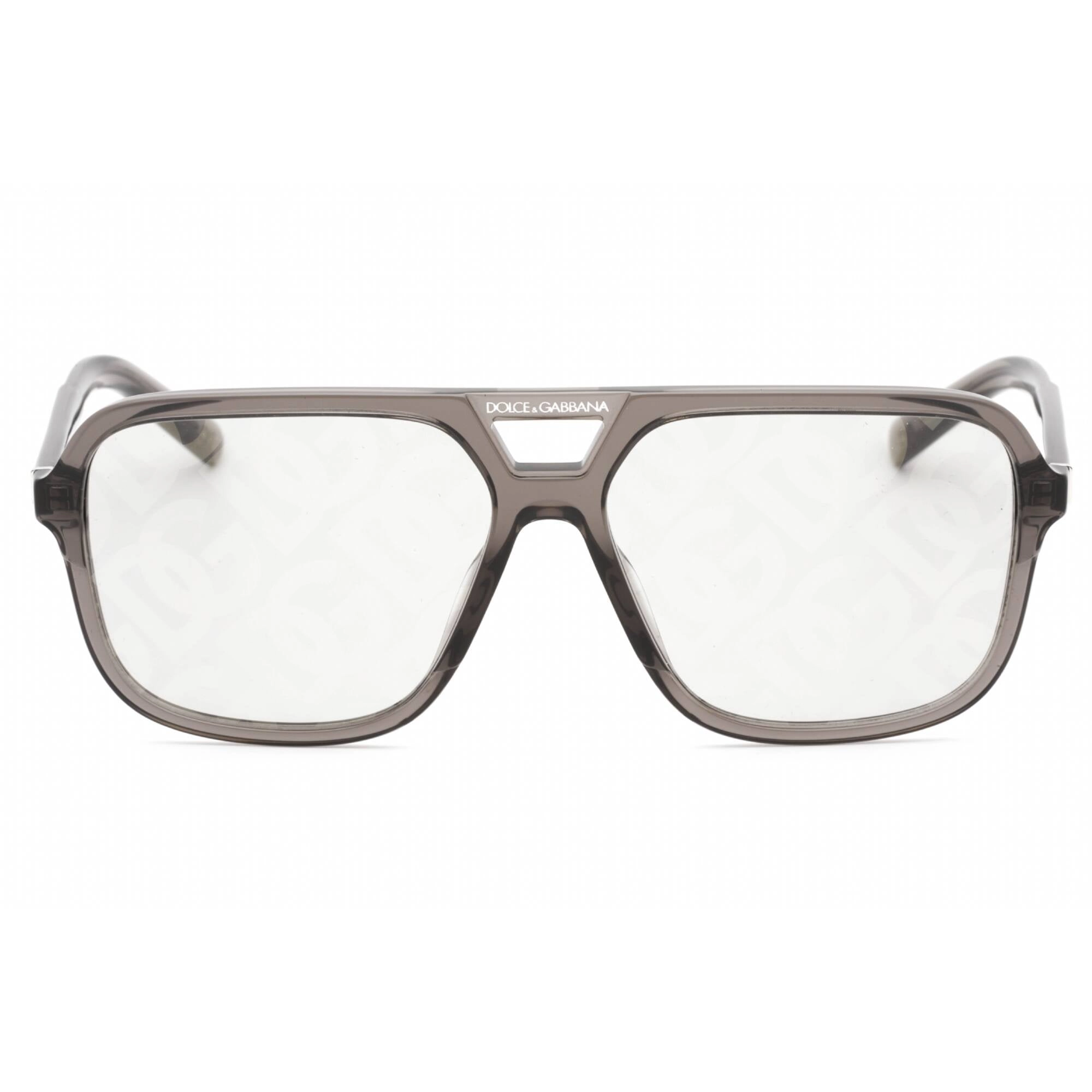 Dolce & Gabbana Men's Sunglasses - Light Grey Plastic Frame | 0DG4354 3160AL