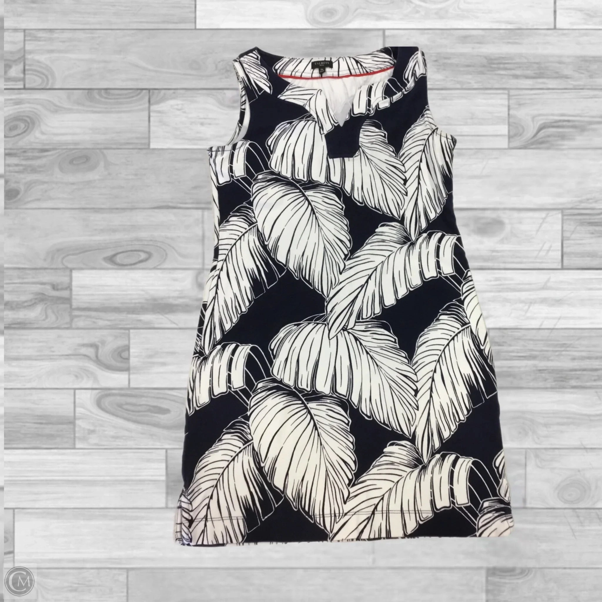 Dress Casual Short By Talbots In Tropical Print, Size: Mp