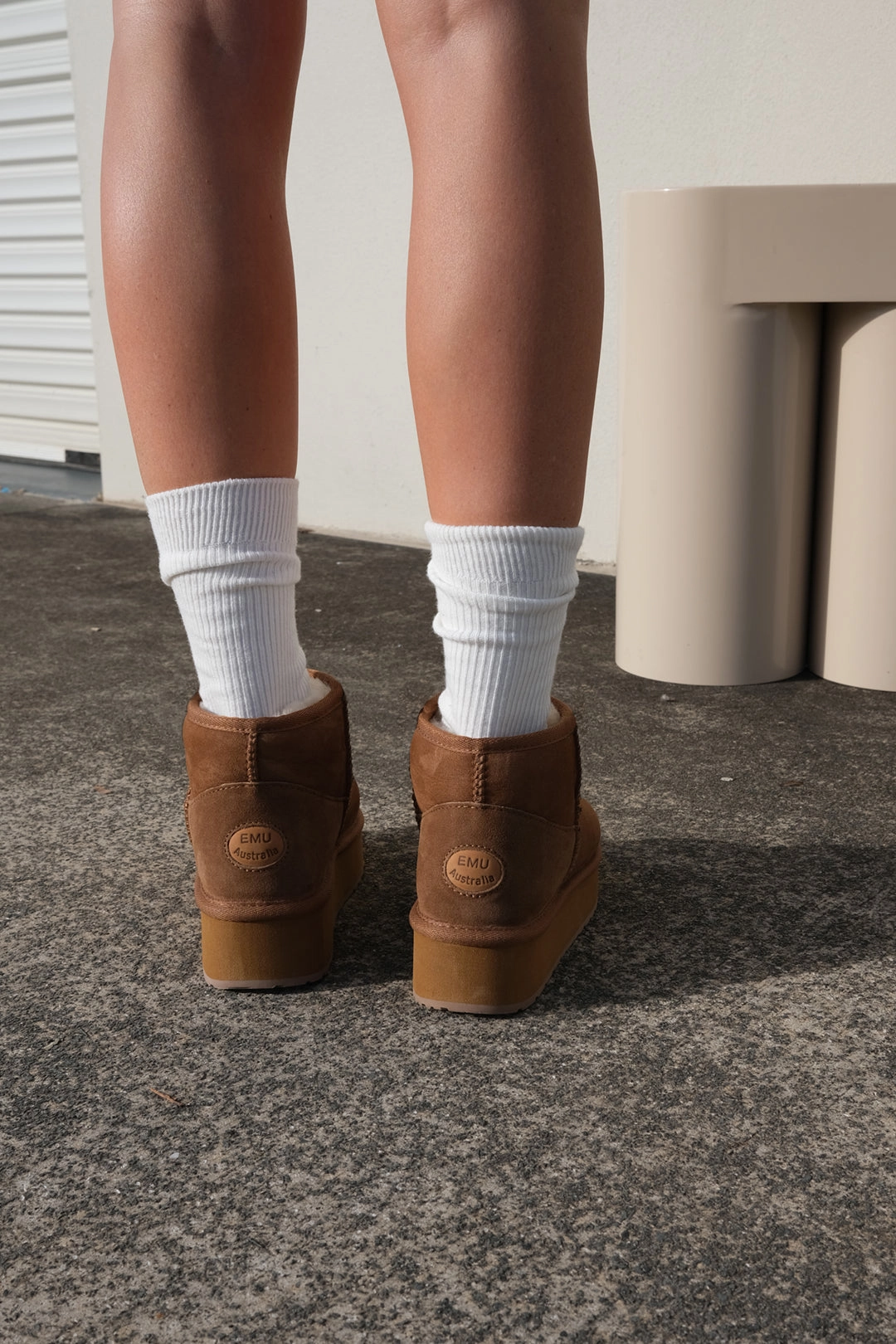 Emu Stinger Micro Flatform Chestnut