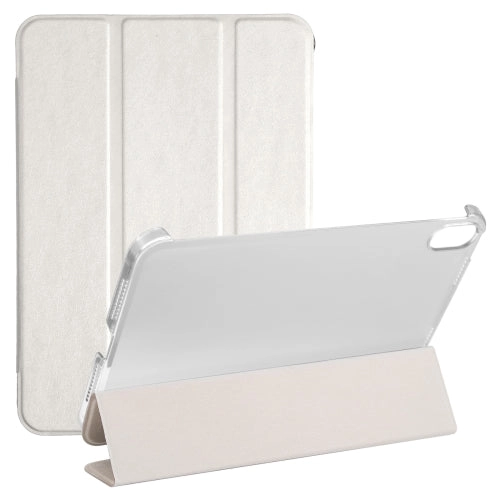 For iPad Mini Silk Texture Three-fold Horizontal Flip Leather Tablet Case with Holder