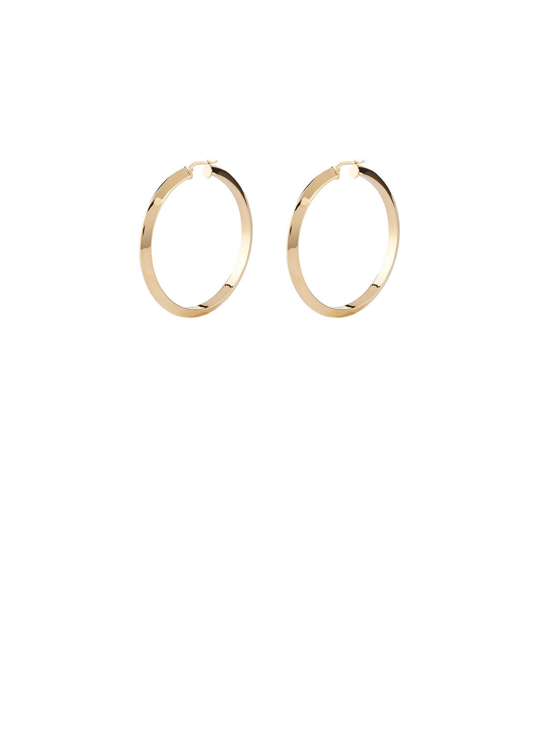 Gold I Did It Again Hoop Earrings