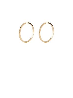 Gold I Did It Again Hoop Earrings