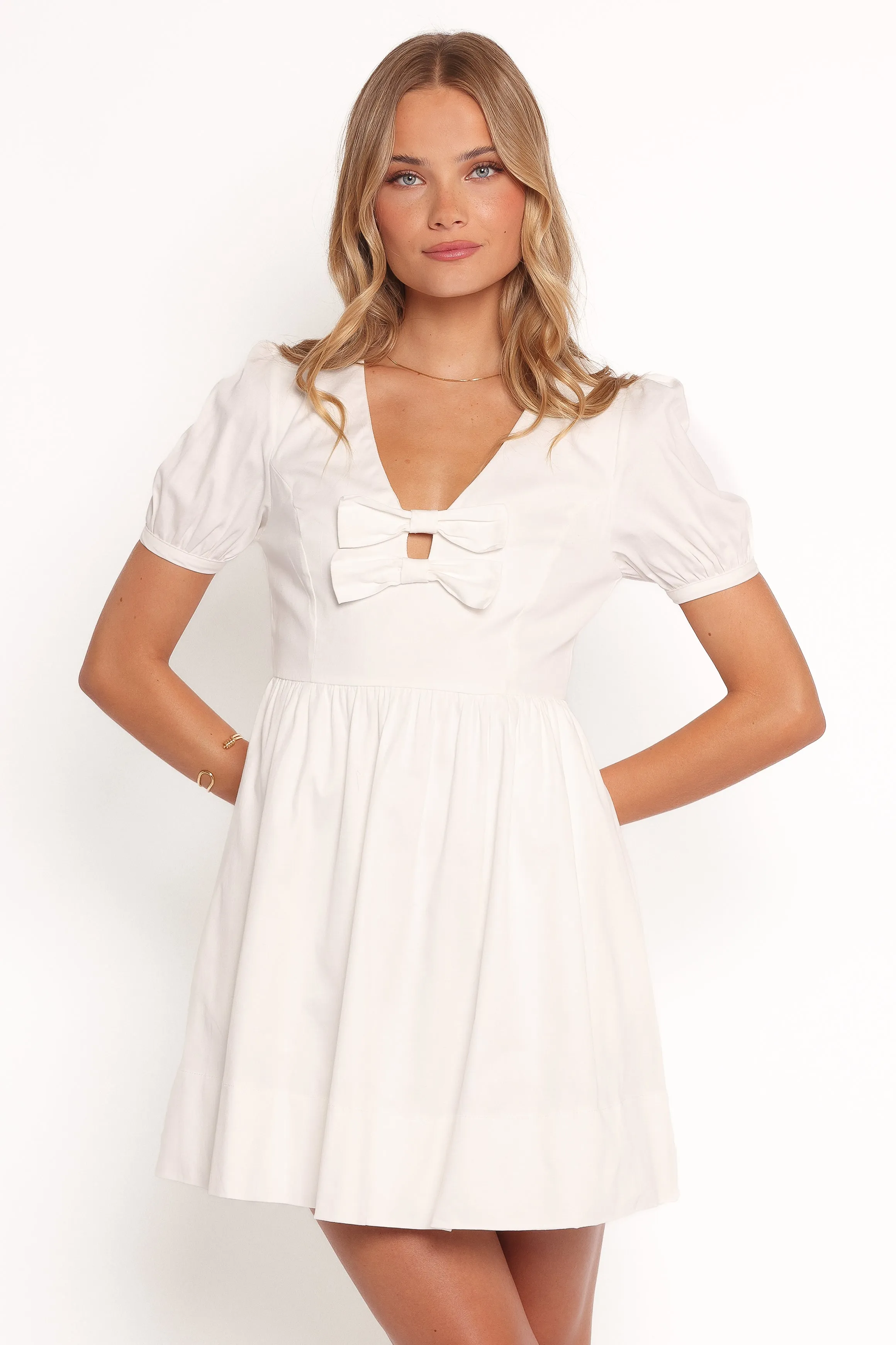 Halcyon Mini Dress - White