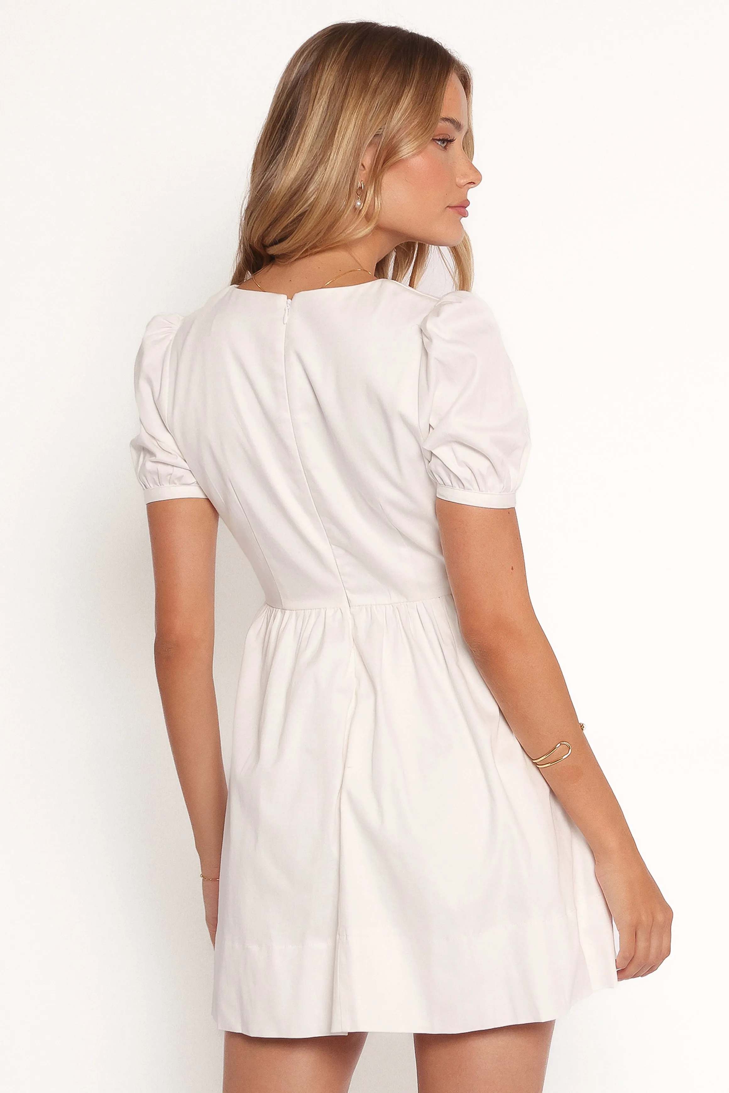 Halcyon Mini Dress - White