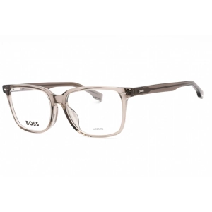 Hugo Boss Men's Eyeglasses - Brown Plastic Rectangular Frame | BOSS 1480/F 009Q 00