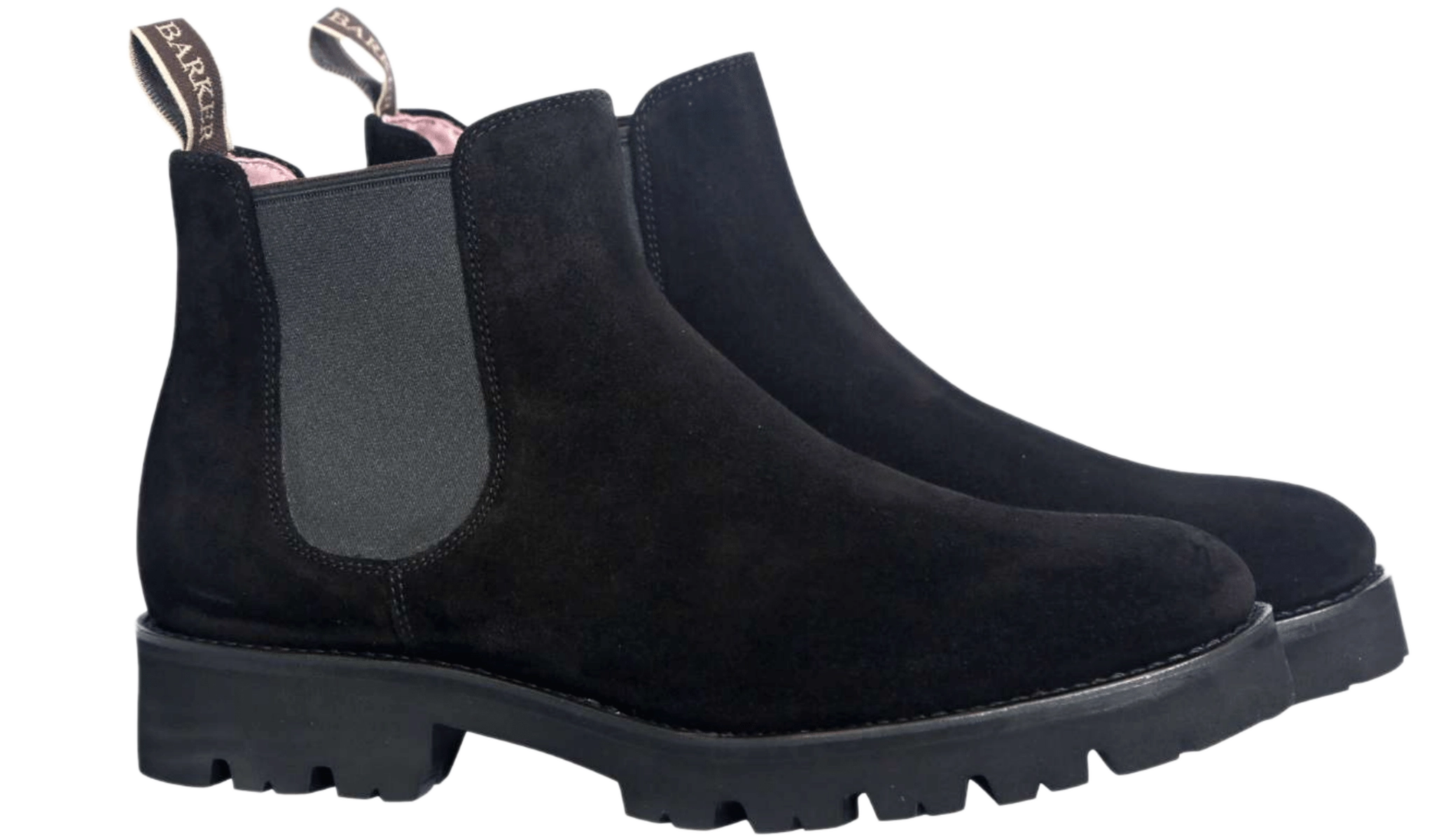 Jenna - Black Suede
