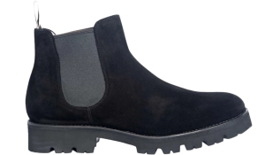 Jenna - Black Suede