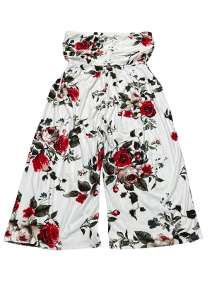 Jumpsuit By J For Justify In Floral Print, Size:3X