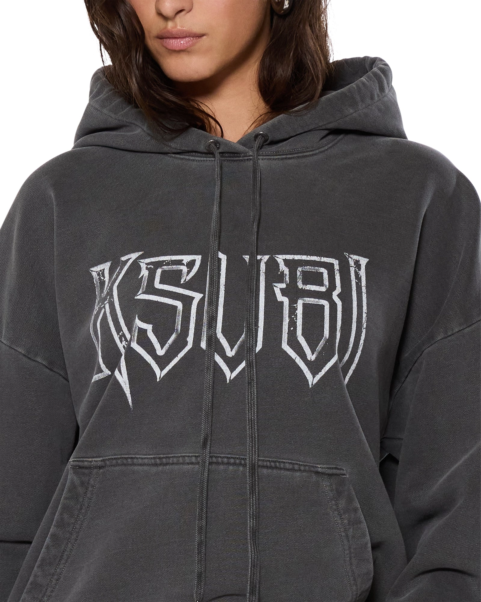 KINGDOM OH G HOODIE CHARCOAL