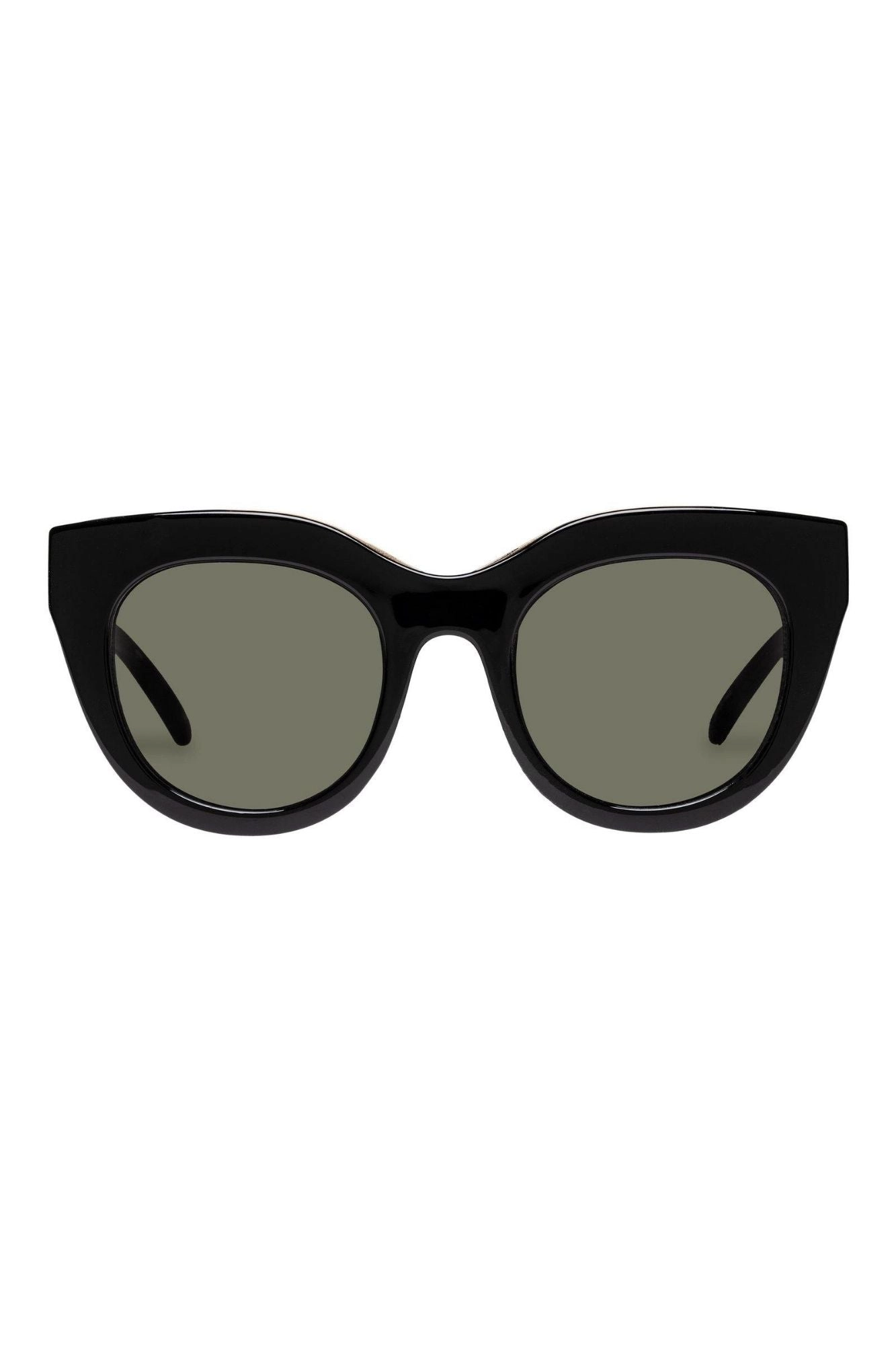 Le Specs Air Heart Black Gold