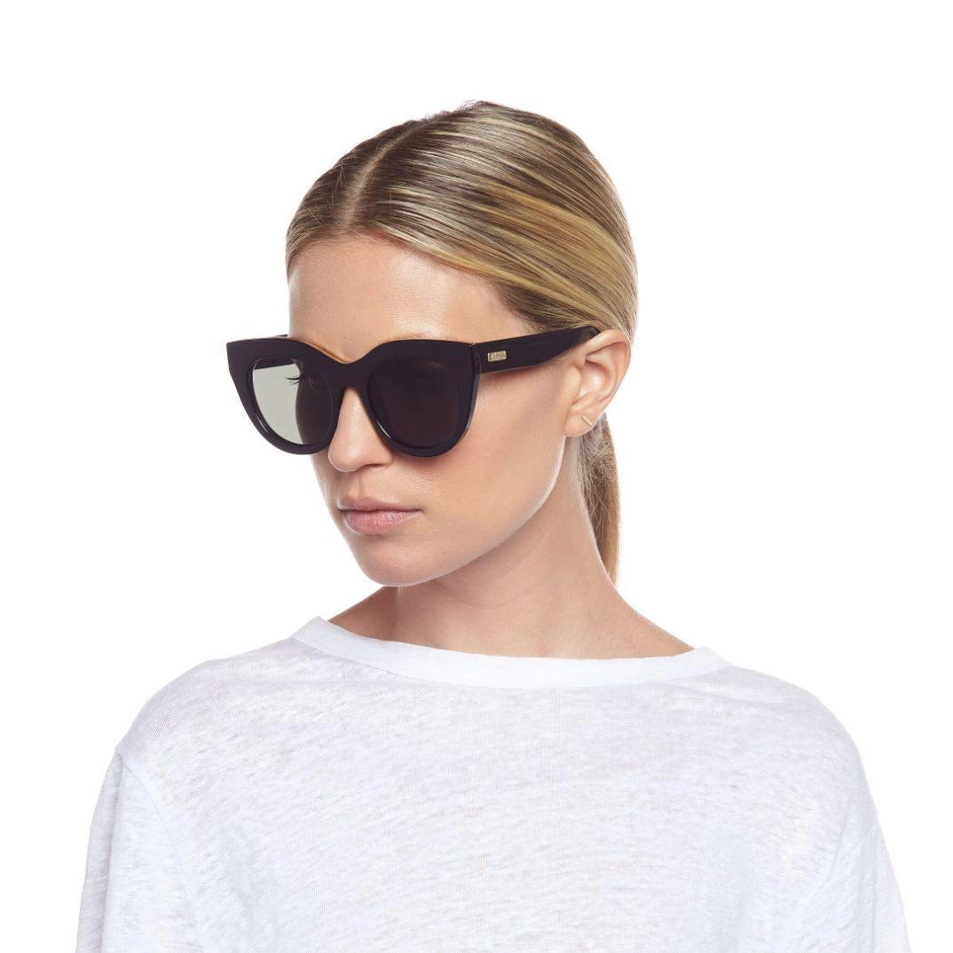Le Specs Air Heart Black Gold