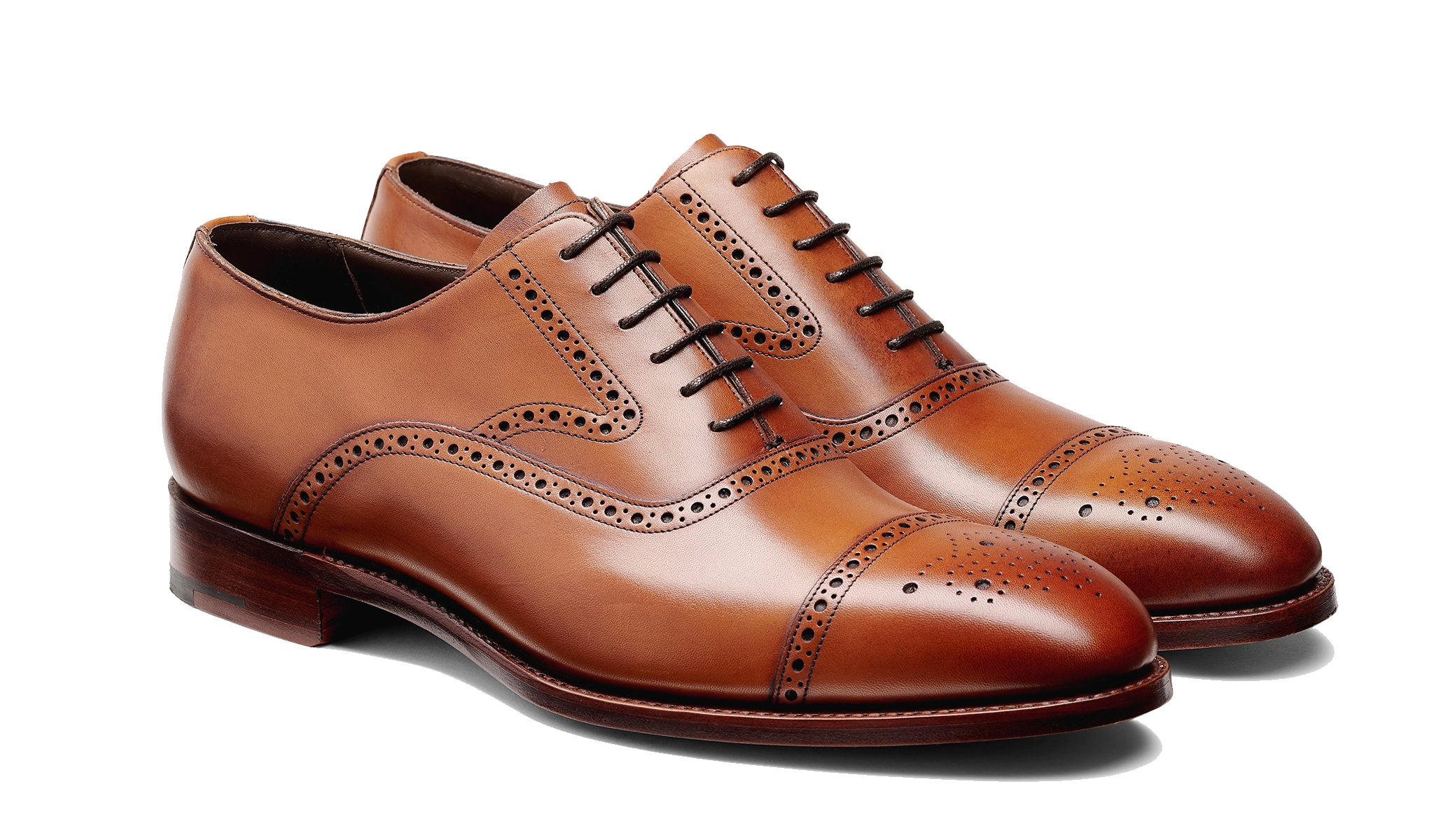 Lerwick - Dark Tan Calf