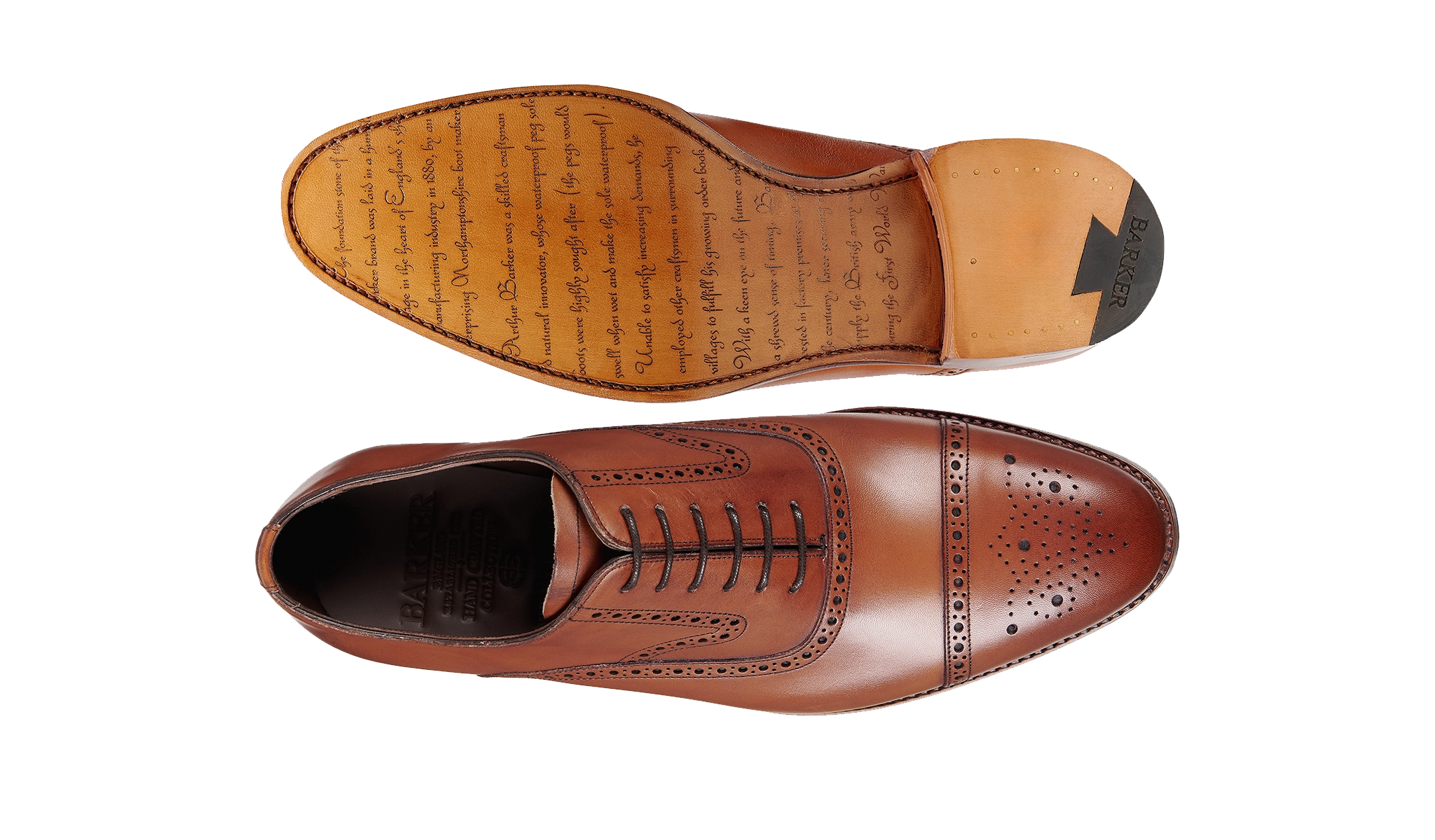 Lerwick - Dark Tan Calf