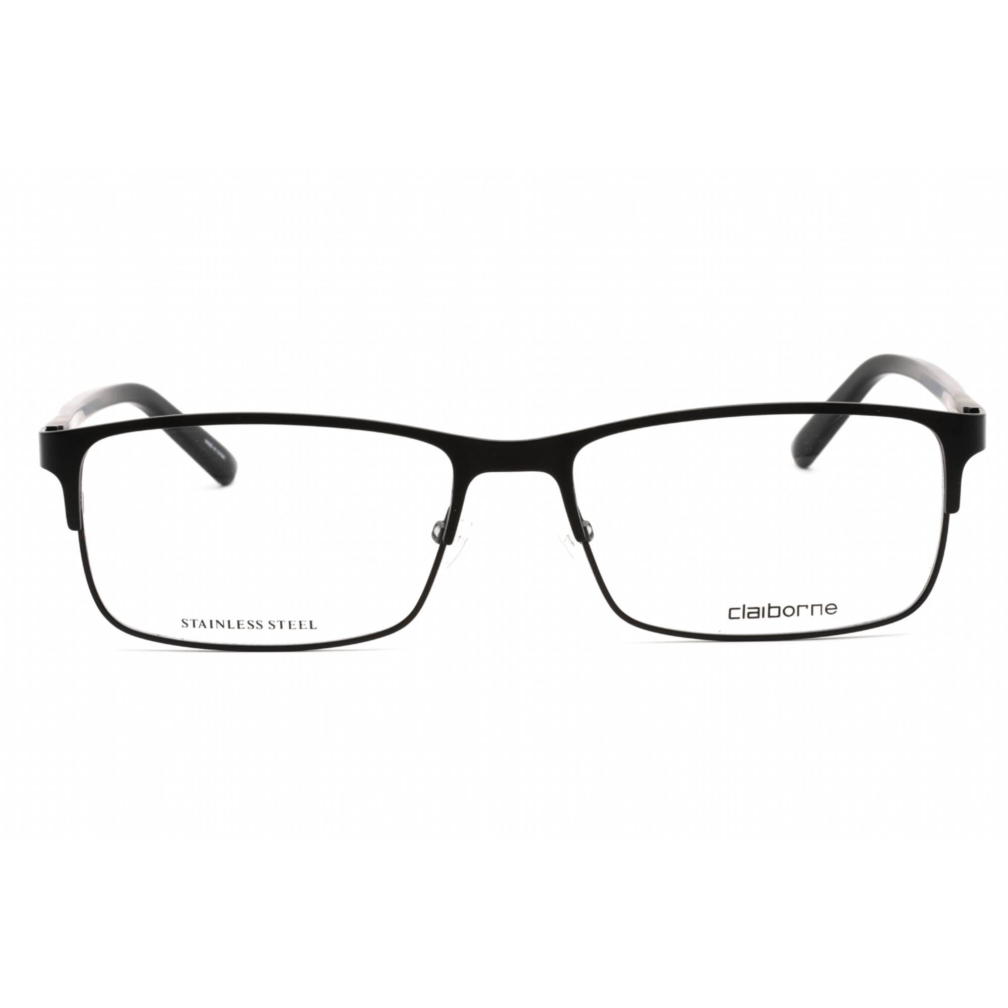 Liz Claiborne Men's Eyeglasses - Matte Black Stainless Steel Frame | CB 269 0003 00