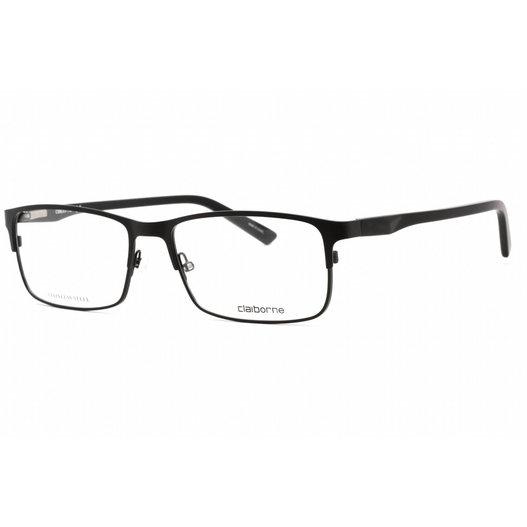 Liz Claiborne Men's Eyeglasses - Matte Black Stainless Steel Frame | CB 269 0003 00